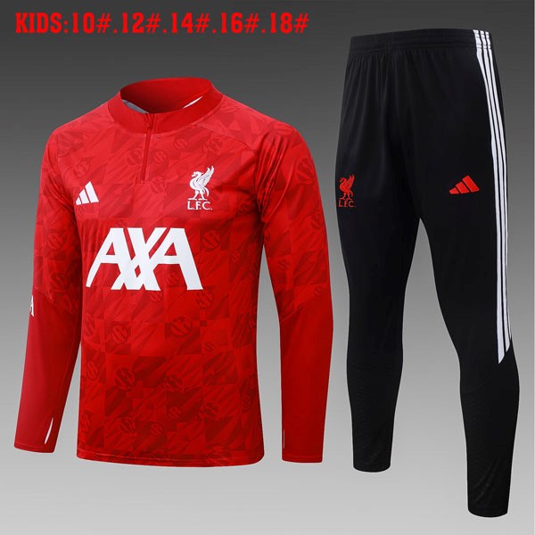 Ninos Sudadera De Training Liverpool 2026-2027 Rojo 3